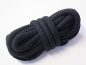 Preview: schwarzes Baumwolle Seil