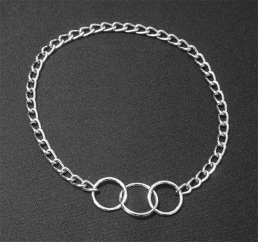 BDSM Metallkettchen Halsband