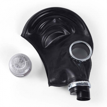 Gasmaske mit Filter für BDSM & Fetisch
