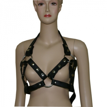 Oberkörper Harness Frauen Leder Brust-Geschirr