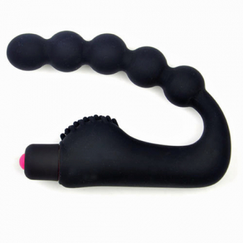 Prostata-Vibrator mit 2cm dicken Analkugeln