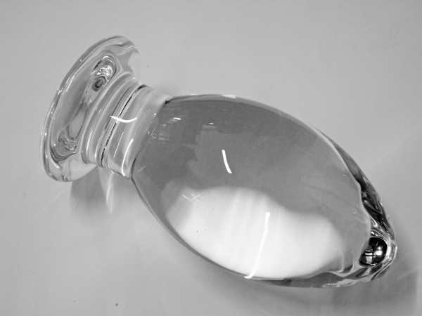 Glasbuttplug