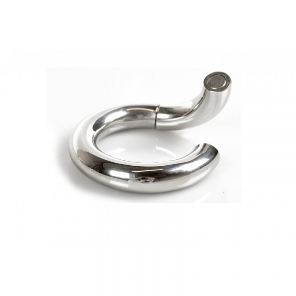 Hoden-Ring mit Magnet-Verschluss aus Edelstahl a