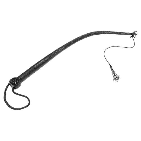 Singletail Whip 60cm SM Einstriemen Leder-Peitsche