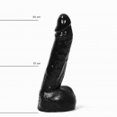 Hodendildo soft All Black Dildo